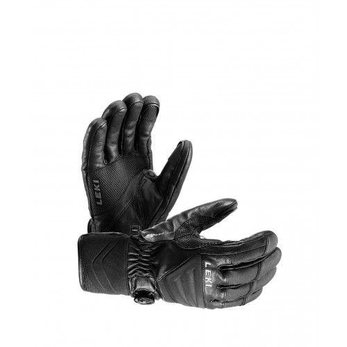 Leki Spox GTX ski gloves black uomo