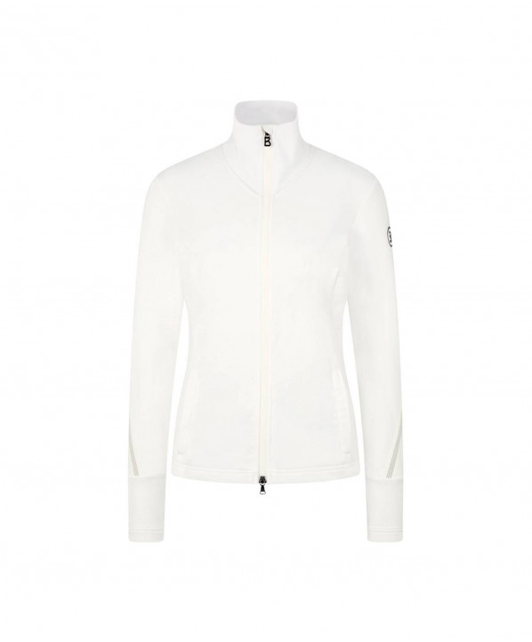 Magasin ski Paris : Sweatshirt femme Bogner Lina  Coupe:Femme Couleur:Blanc 