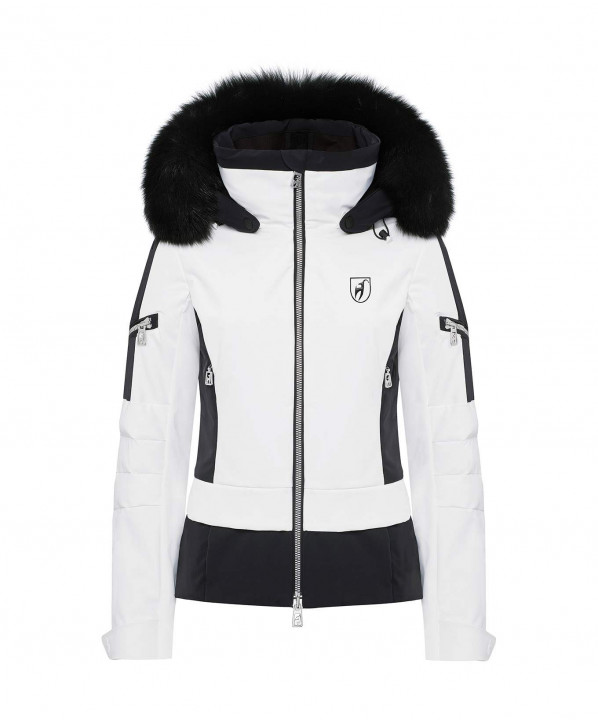 DUVILLARD VESTE DE SKI FEMME ELISE FF BLANC