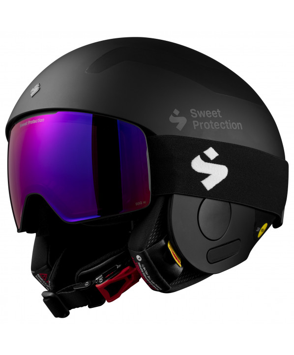 ski shop Paris : Sweet Protection Volata 2Vi Mips ski Helmet  Gender:Unisex Couleur:Black
