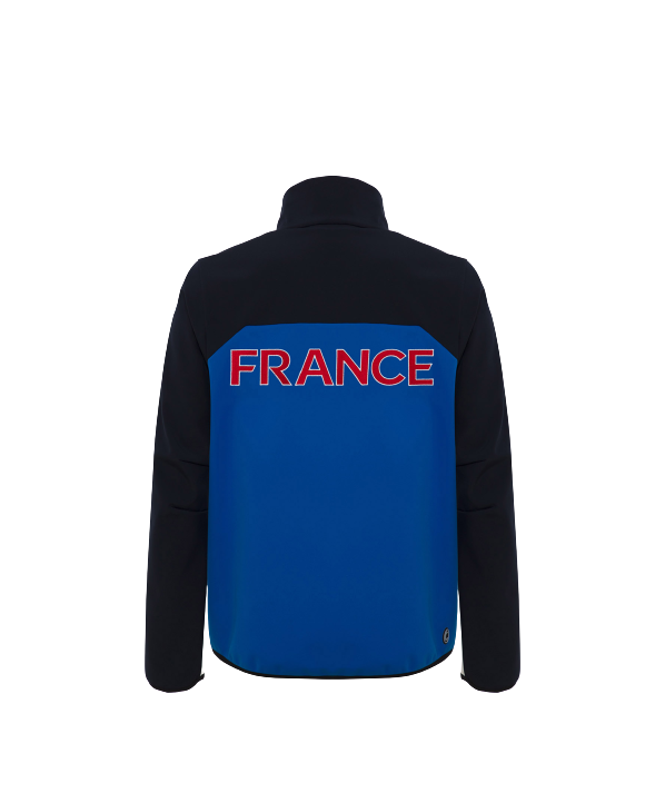ski shop Paris : Colmar Replica France B1511 SoftShell  Gender:Men Couleur:Blue & white & red 