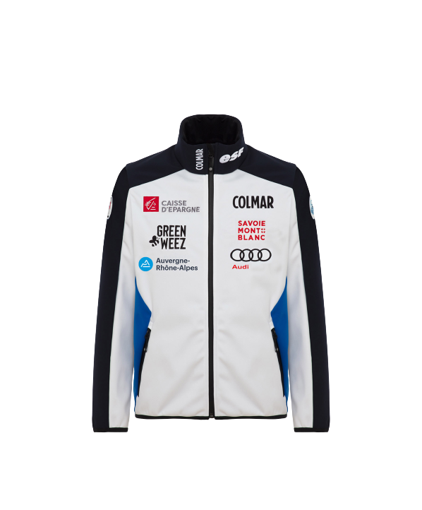 ski shop Paris : Colmar Replica France B1511 SoftShell  Gender:Men Couleur:Blue & white & red 