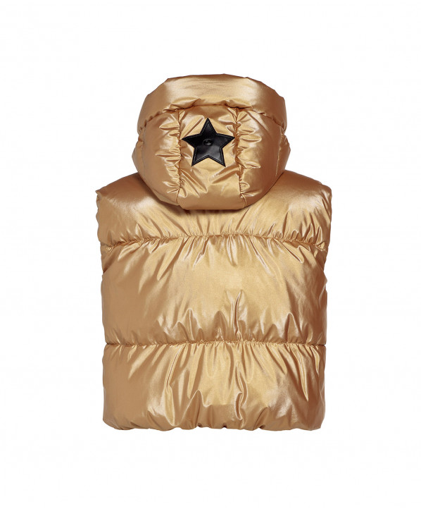 ski shop Paris : Goldbergh SHINE bodywarmer women's vest  Gender:Women Couleur:Gold 