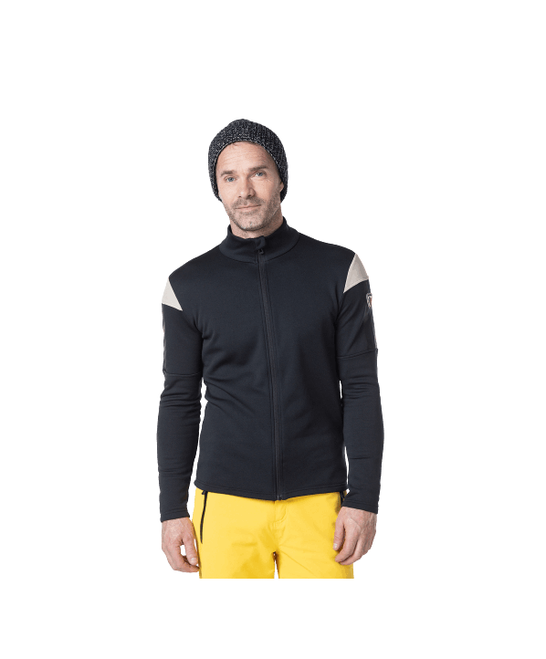 ski shop Paris : Rossignol AERIAL FZ Men's polar fleece  Gender:Men Couleur:Black 