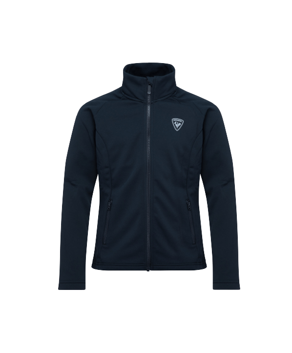 ski shop Paris : Rossignol GIRL FZ CLIM Children's polar fleece Gender:Junior  Couleur:Black 