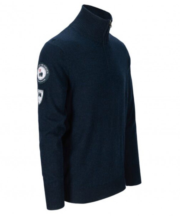 Magasin ski Paris : Pull homme Amundsen PEAK HALF ZIP  Coupe:Homme Couleur:Bleu marine 
