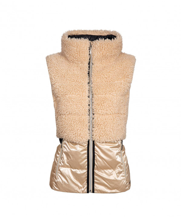 ski shop Paris : Duvillard FLORA women's vest  Gender:Women Couleur:Gold 