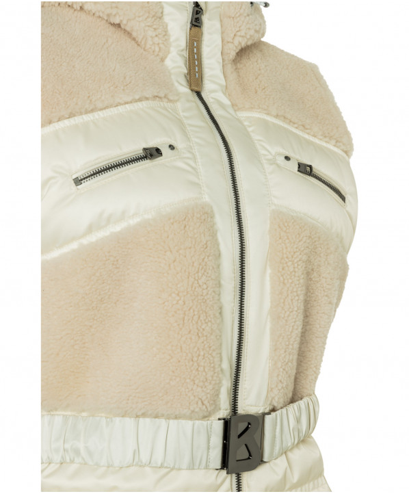 ski shop Paris : Bogner MINKA women's vest  Gender:Women Couleur:Beige 