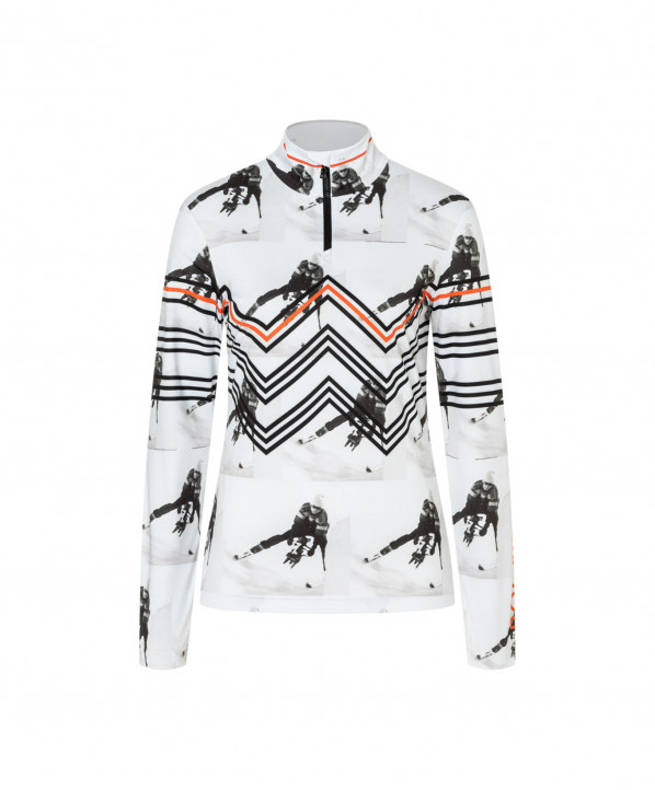 Magasin ski Paris : Hauts de sous-vêtement femme Bogner JELINA  Coupe:Femme Couleur:Printed Knit 