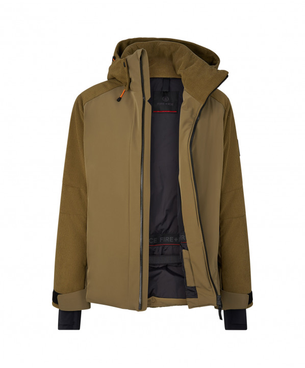 Magasin ski Paris : Veste de ski homme Bogner HARDO  Coupe:Homme Couleur:Marron 