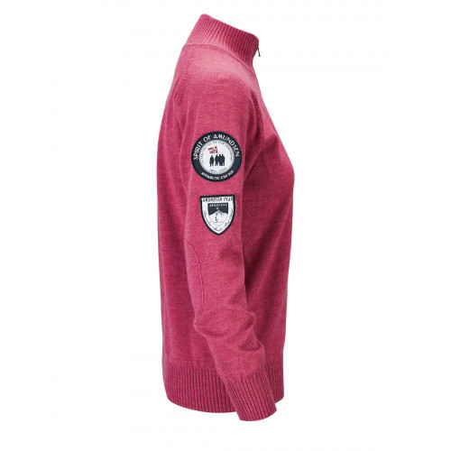 Pull zip femme best sale