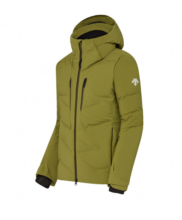 Magasin ski Paris : Veste de ski homme Descente SWISS DOWN  Coupe:Homme Couleur:Marron