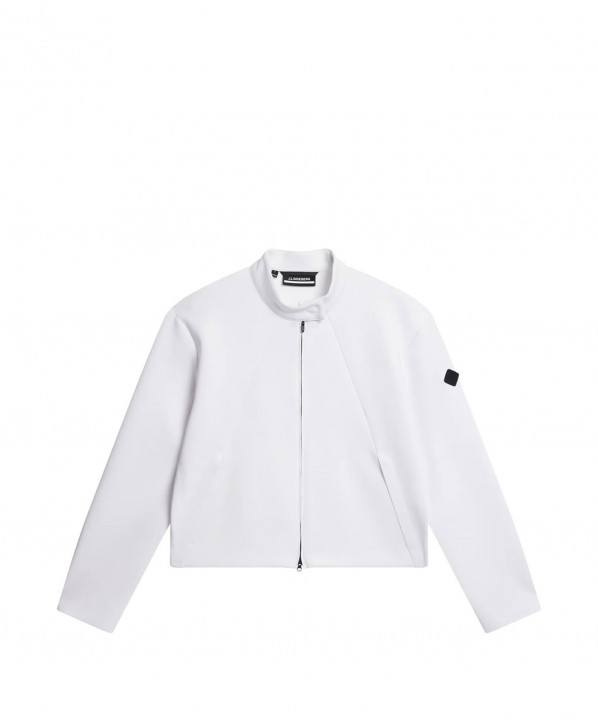 Magasin ski Paris : Polaire femme Lindeberg Paraglide Biker  Coupe:Femme Couleur:Blanc 