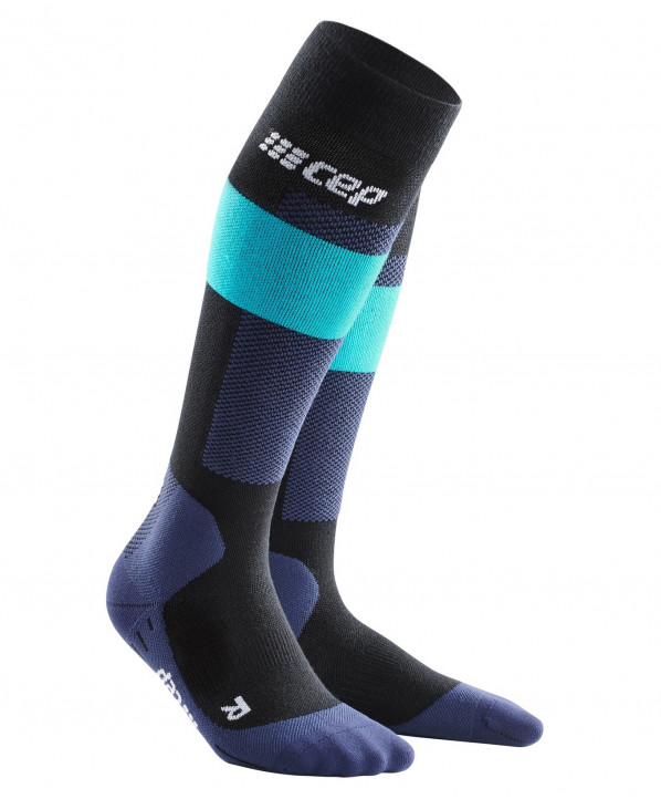 ski shop Paris : CEP Merino Ski socks   Couleur:Navy blue 