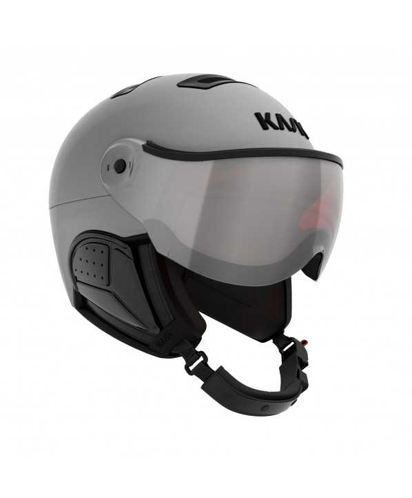 ski shop Paris : Kask TREASURE ski Helmet + VISOR VIBES  Gender:Unisex Couleur:Silver 