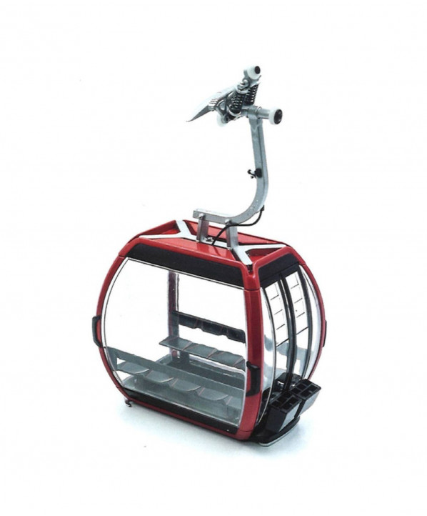 Magasin ski Paris : TELECABINE JC OMEGA V 1/32 10 PERS Taille:TU Coupe:Mixte Couleur:Rouge 