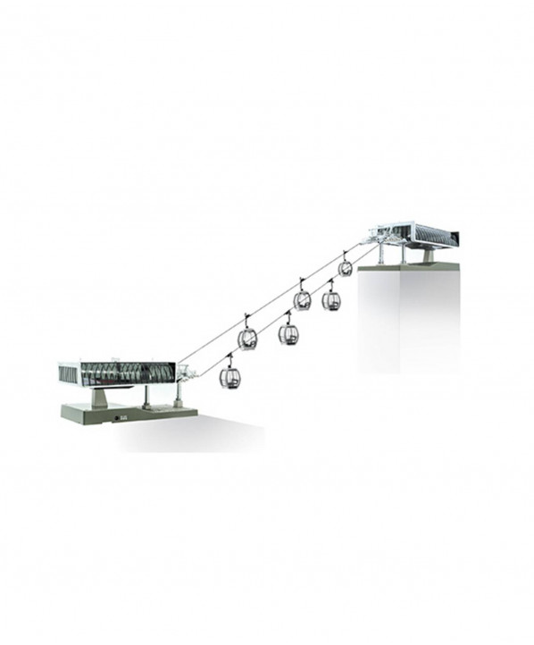 ski shop Paris : Electric cable car JC 6 eggs 2 stations 1:87  