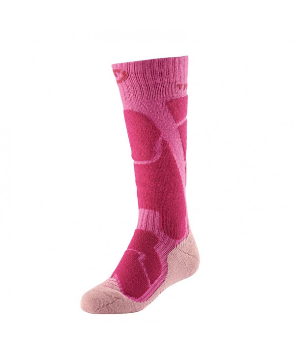 ski shop Paris : X-socks Junior Ski socks  Gender:Junior Couleur:Rose 