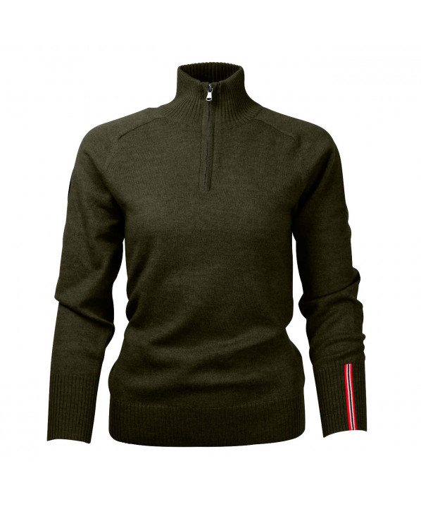 ski shop Paris : Sweatshirt Peak femme  Gender:Women Couleur:Khaki 
